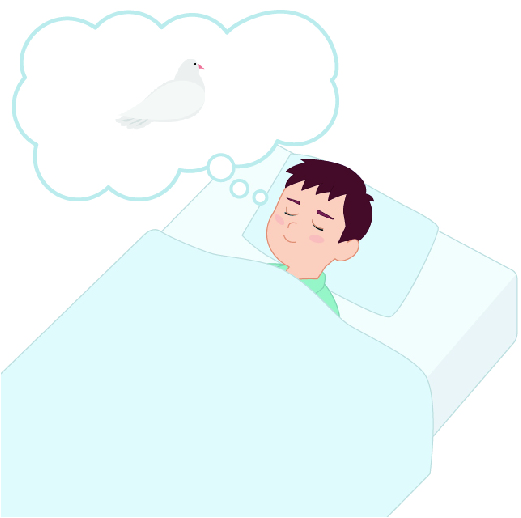 鳩の夢を見たら・・・!