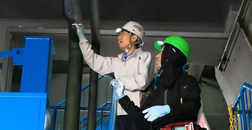 鳩対策工事の流れ