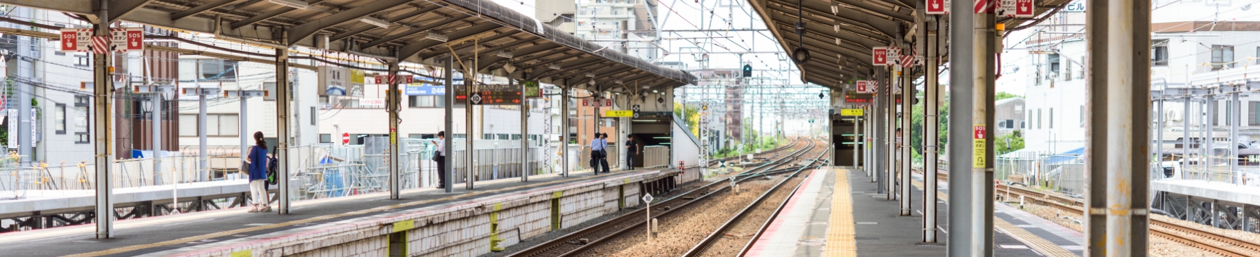 駅周辺の鳥害対策