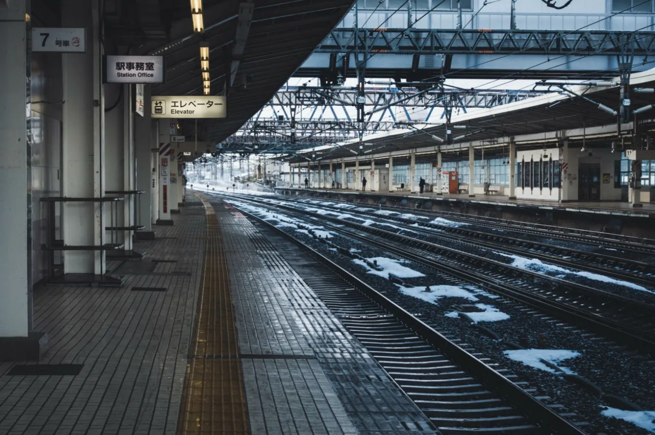駅のホーム